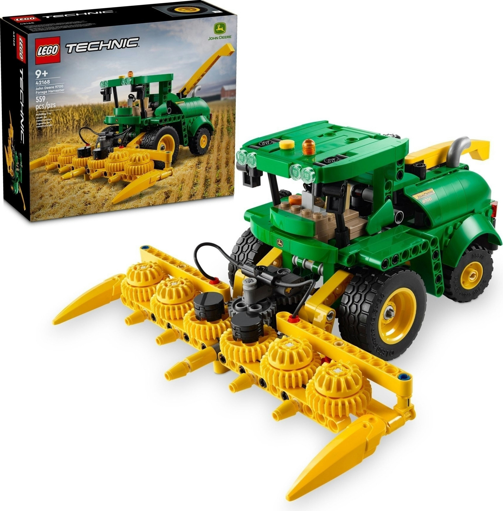 LEGO Technic Кормозбиральний комбайн John Deere 9700 42168фото2