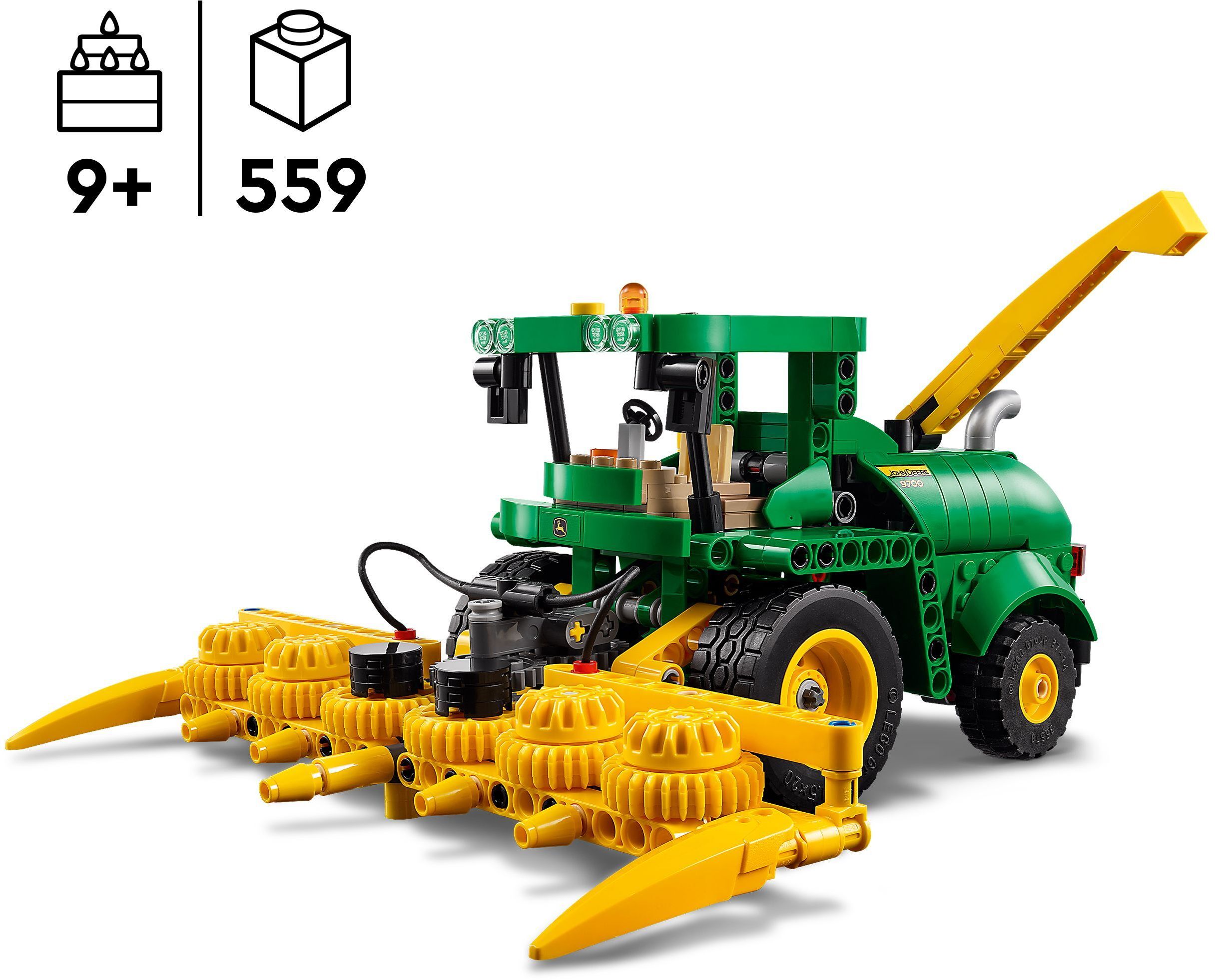 LEGO Technic Кормоуборочный комбайн John Deere 9700 42168 фото 2