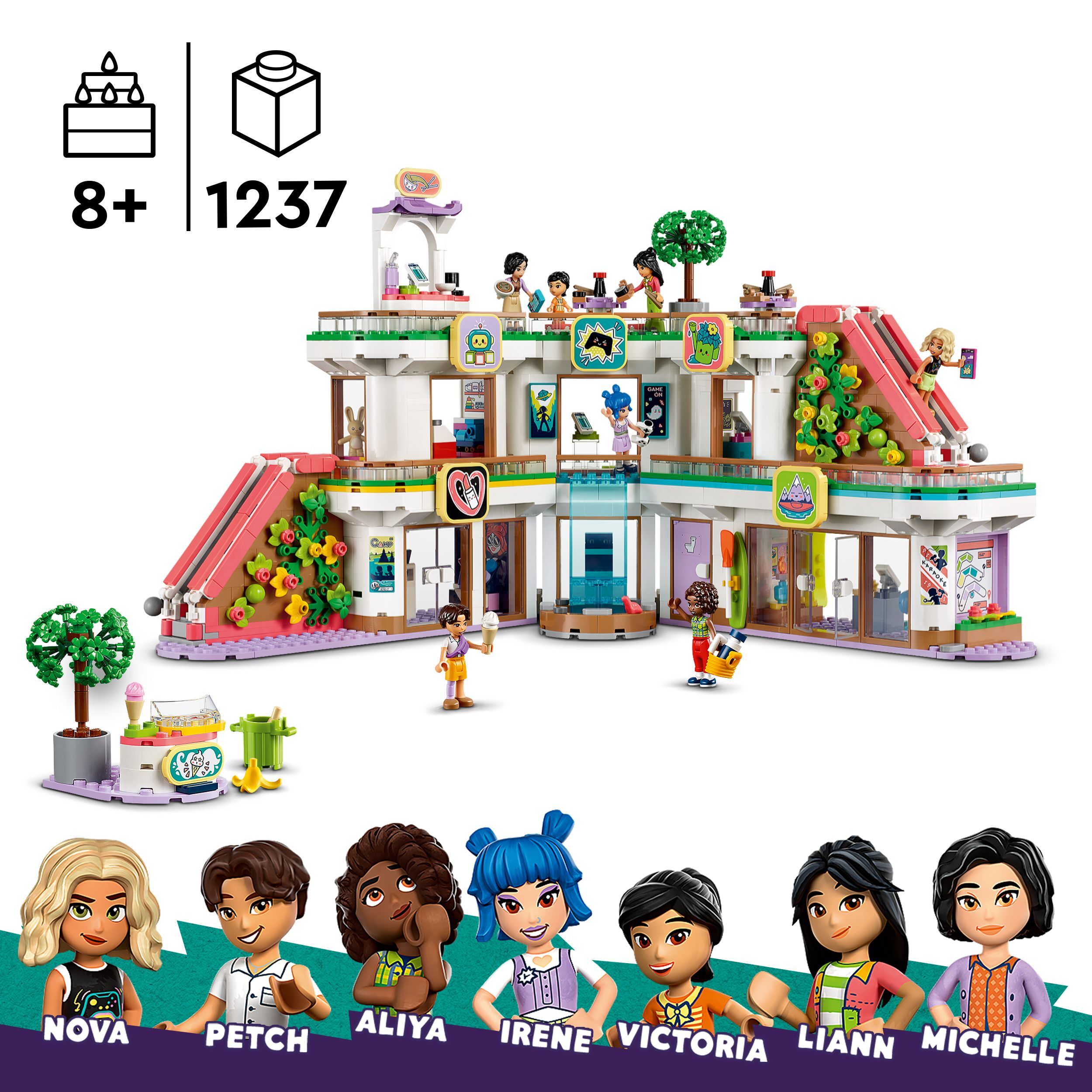 LEGO Friends Торговый центр в Хартлейк-Сити 42604 фото 
