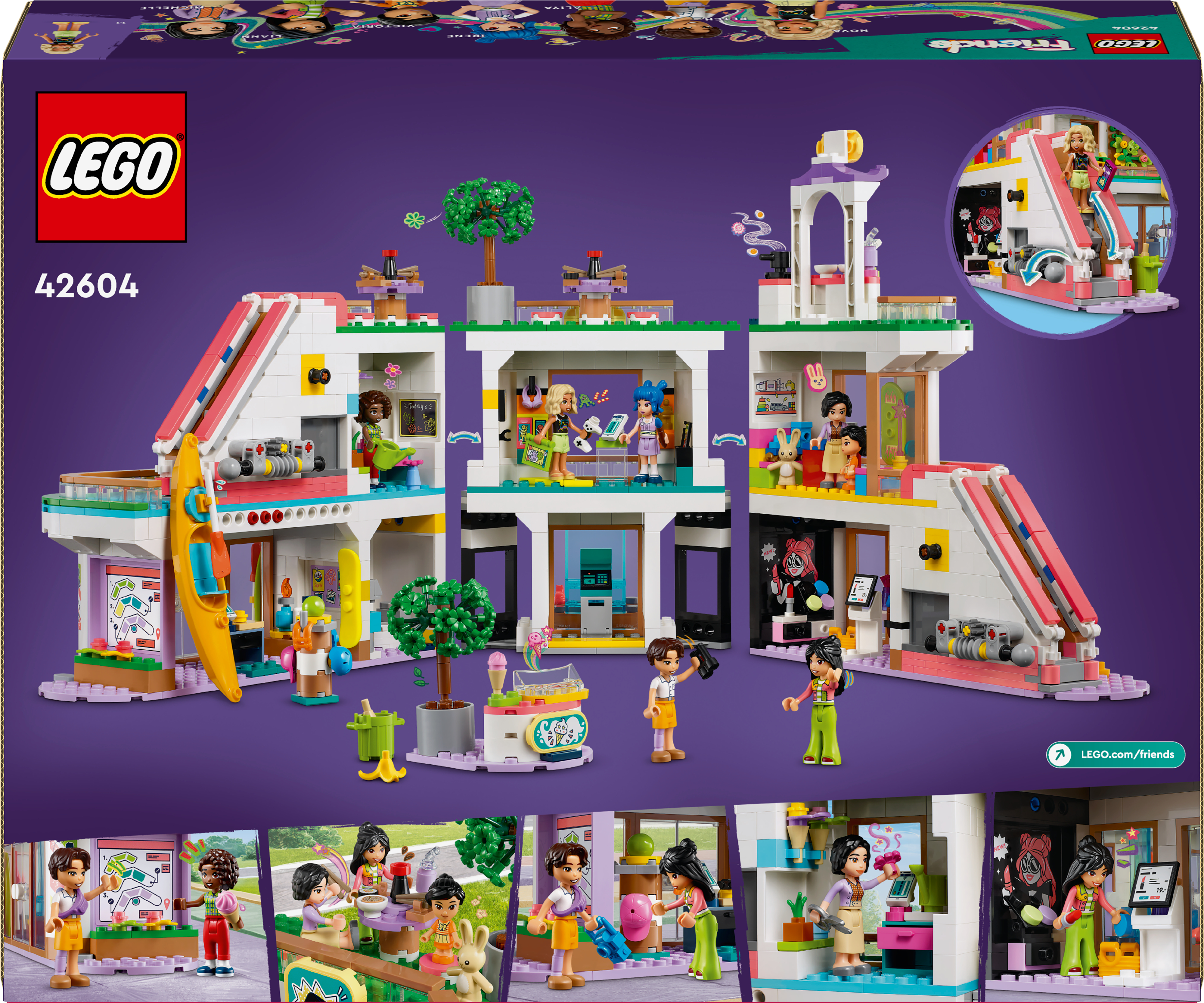 LEGO Friends Торговый центр в Хартлейк-Сити 42604 фото 