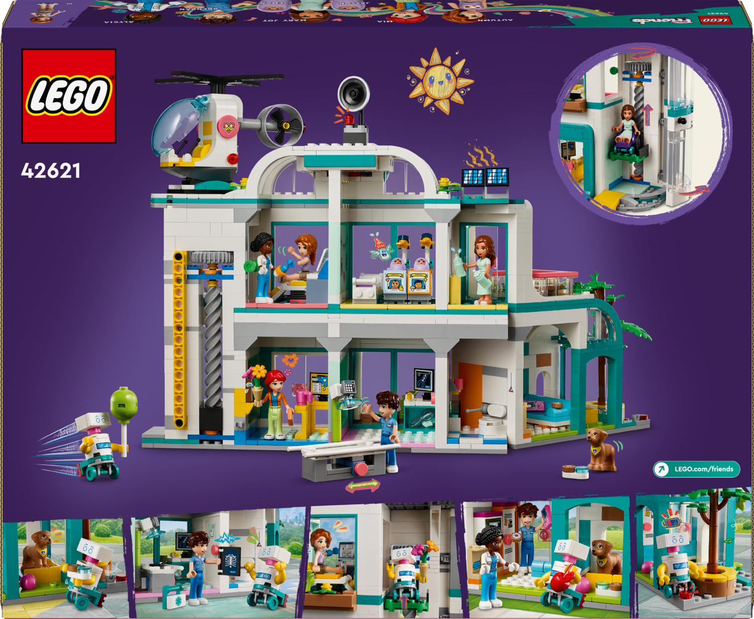 LEGO Friends Лікарня в Хартлейк-Сіті 42621фото
