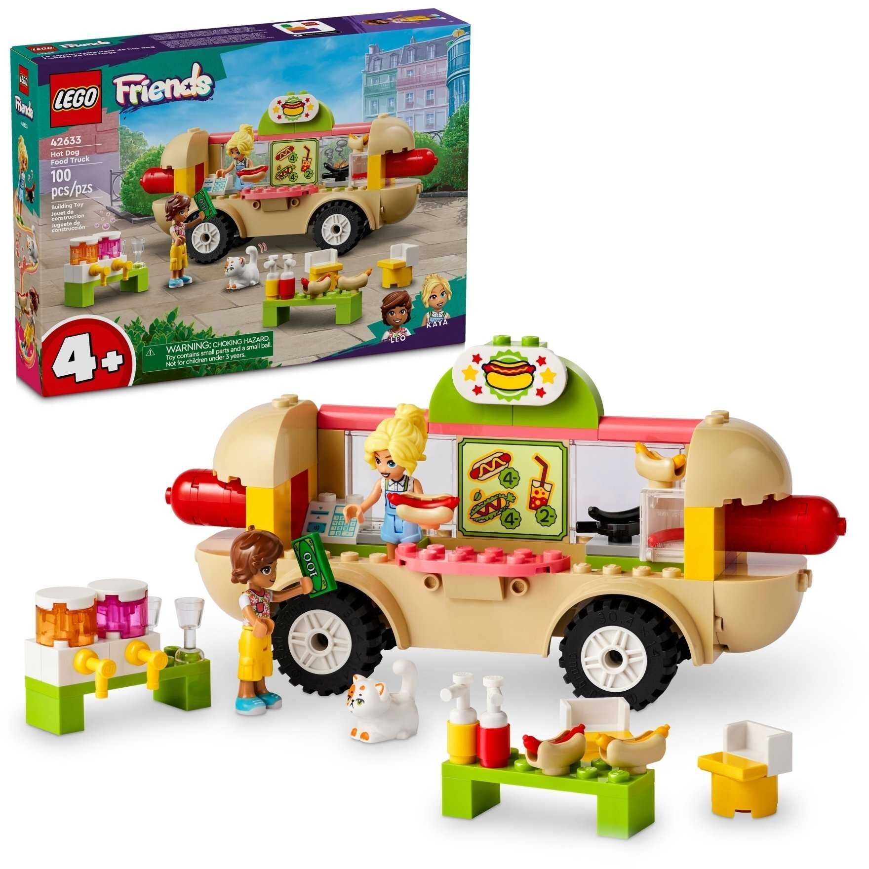 LEGO Friends Грузовик с хот-догами 42633 фото 2