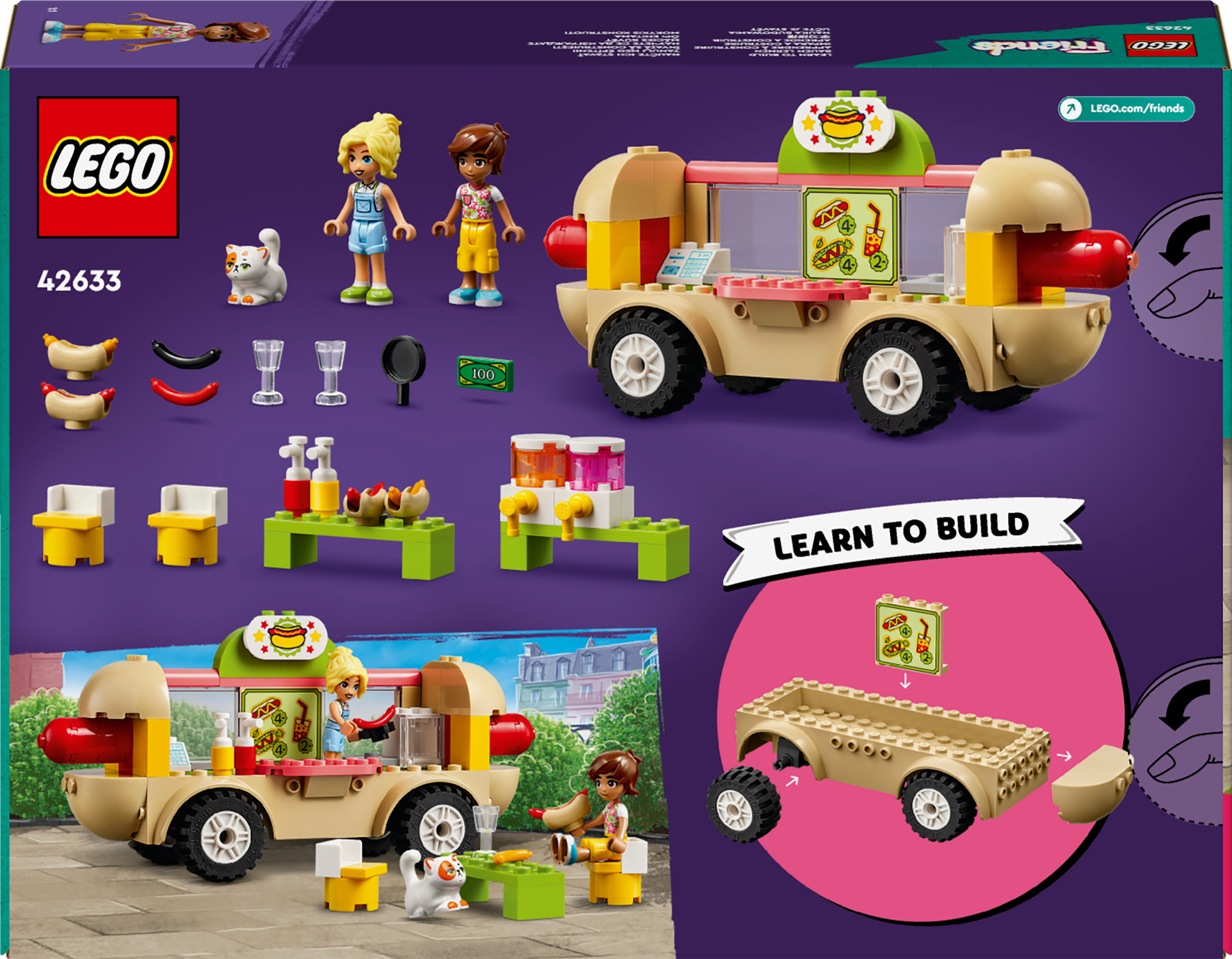 LEGO Friends Вантажівка із гот-доґами 42633фото8