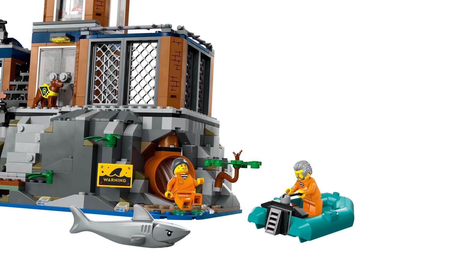 LEGO City Поліцейський острів-в'язниця 60419фото