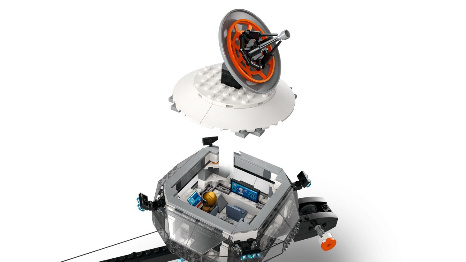 LEGO City Космічна база й стартовий майданчик для ракети 60434фото