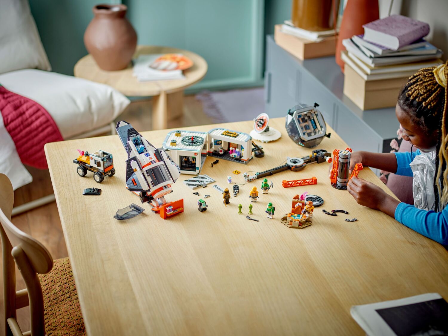 LEGO City Космічна база й стартовий майданчик для ракети 60434фото