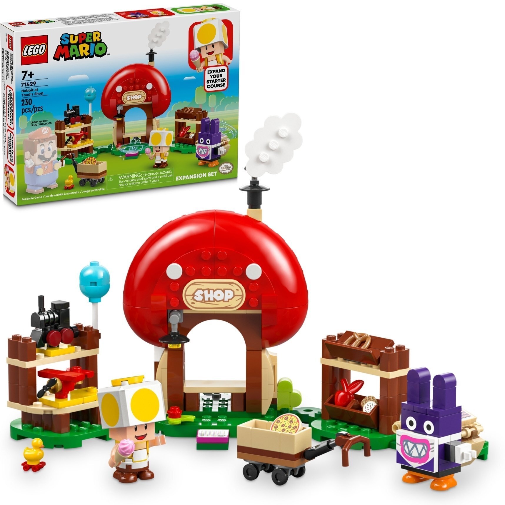 LEGO 71429 Super Mario Nabbit у крамниці Toad. Додатковий набірфото7