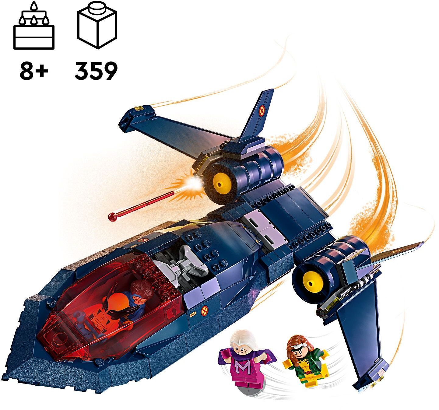 LEGO Marvel X-Jet Людей Икс 76281 фото 2