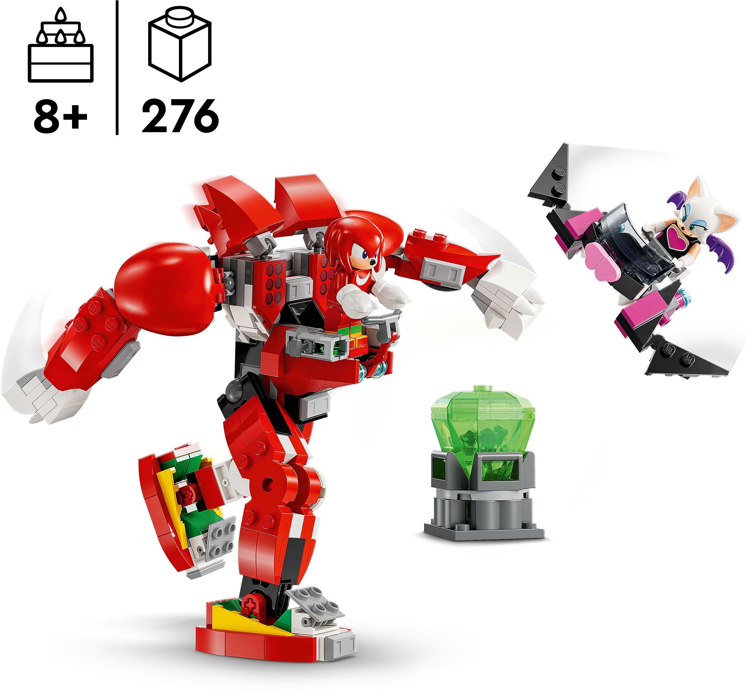 LEGO Sonic the Hedgehog Часовой робот Ехидны Наклз 76996 фото 2