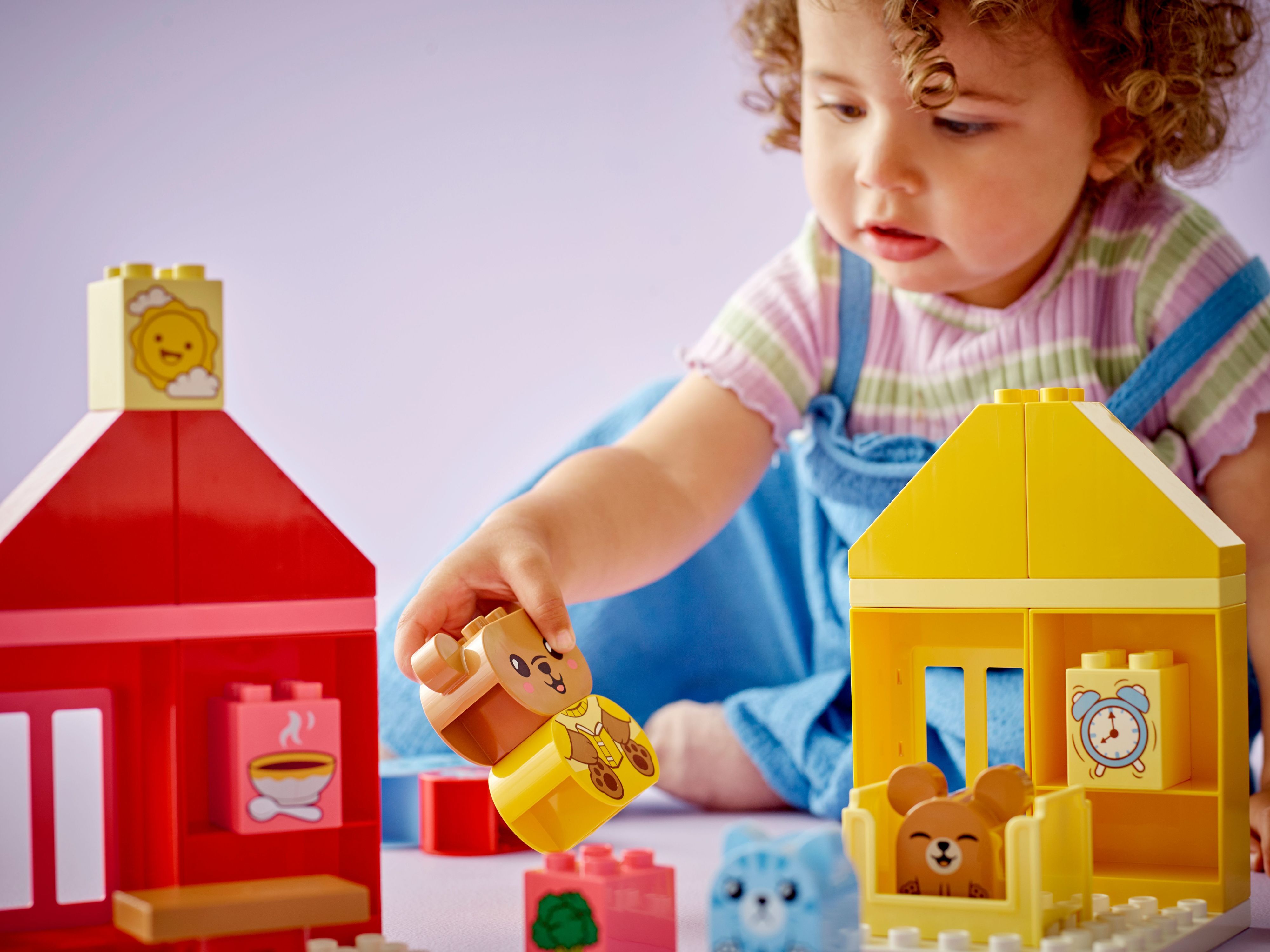 LEGO DUPLO My First Ежедневные процедуры: время ужина и сна 10414 фото 5