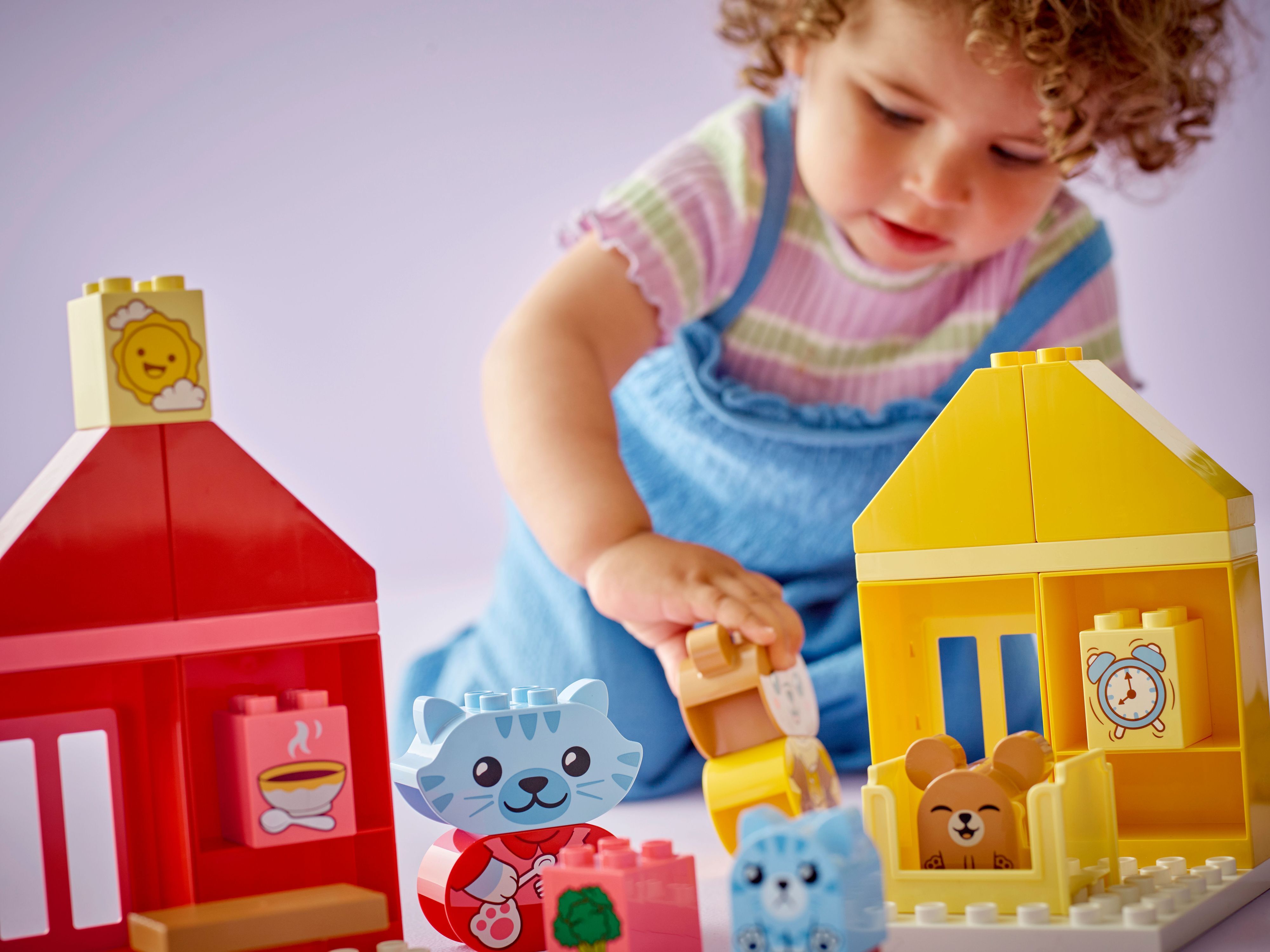 LEGO DUPLO My First Ежедневные процедуры: время ужина и сна 10414 фото 6
