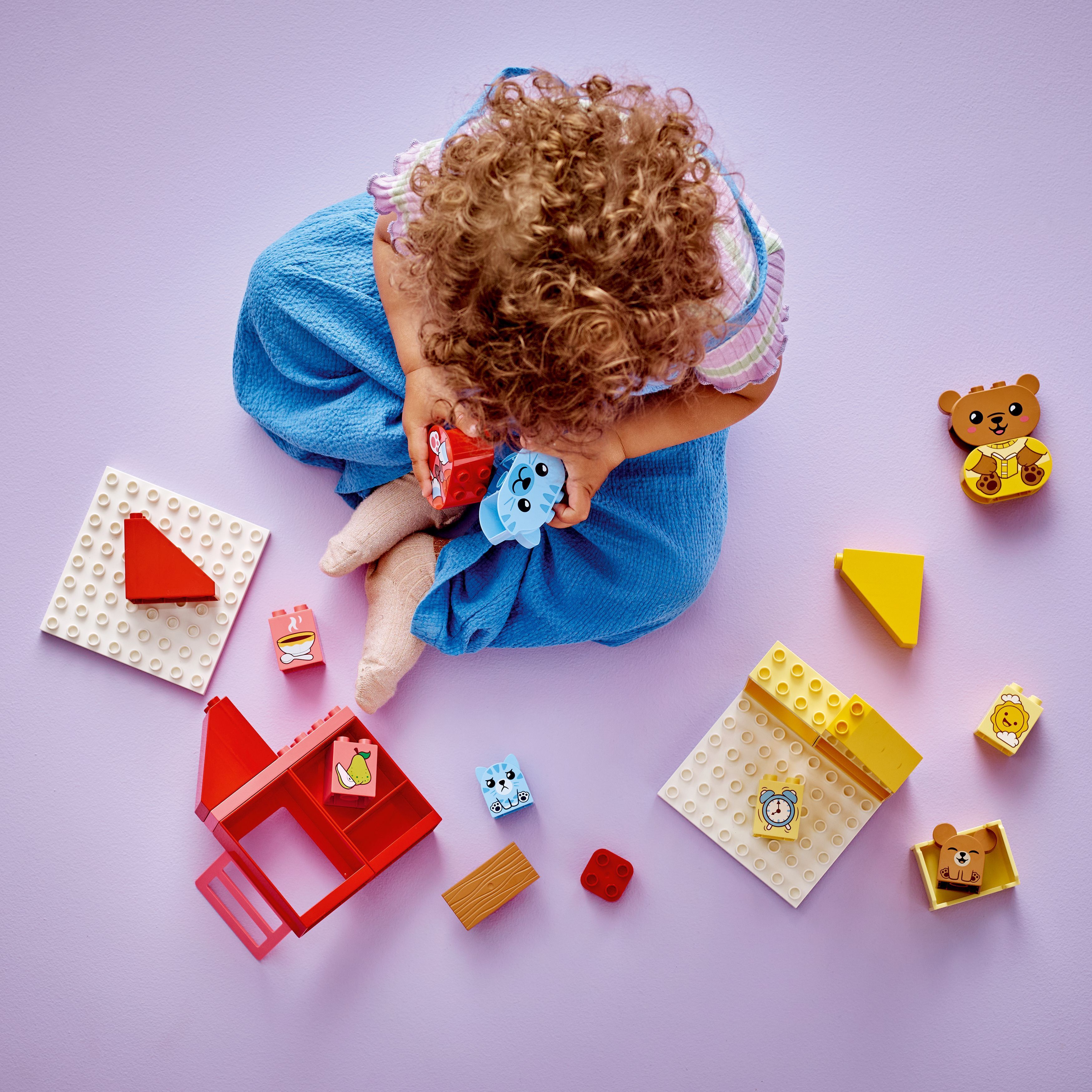 LEGO DUPLO My First Ежедневные процедуры: время ужина и сна 10414 фото 4