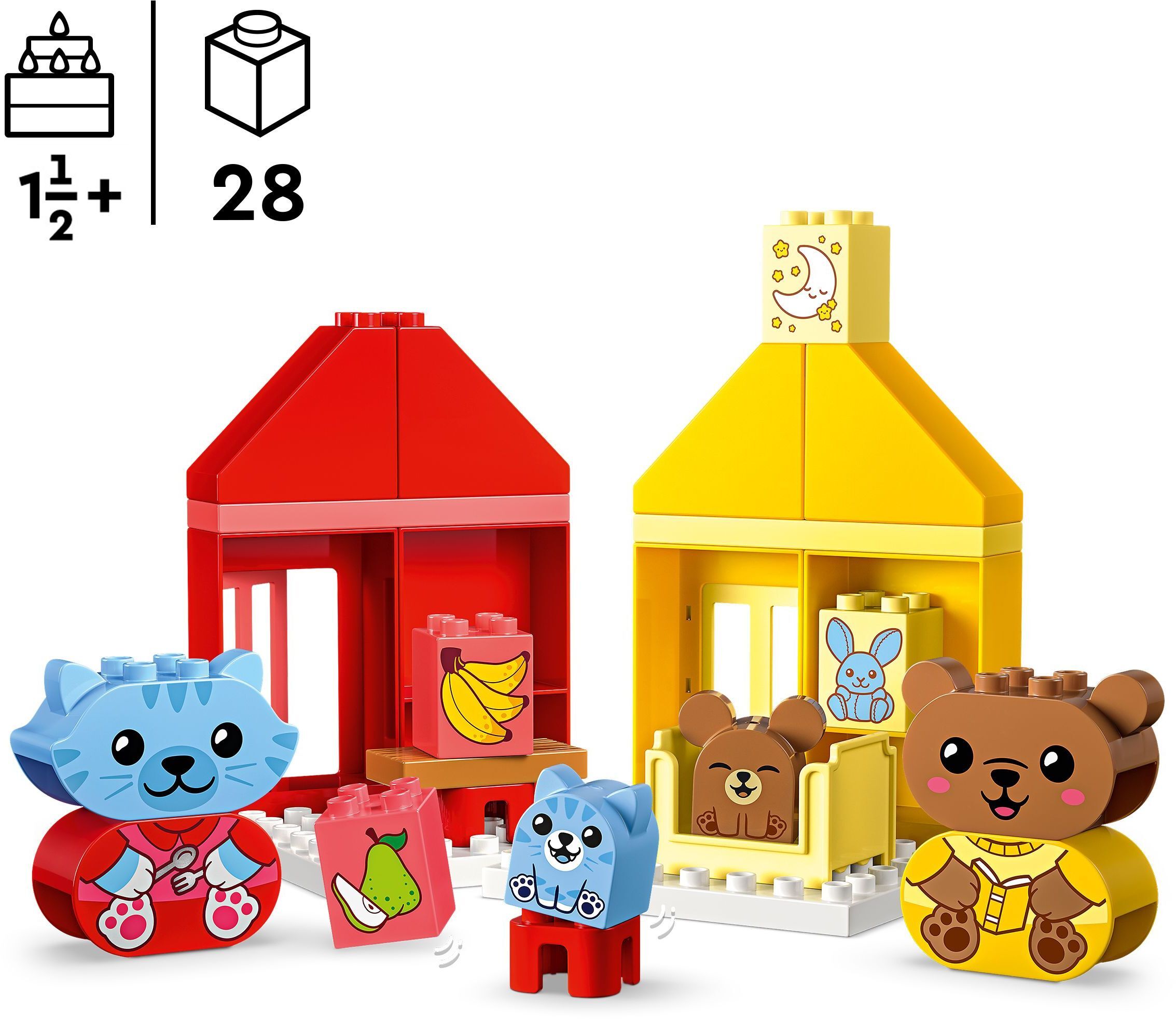 LEGO DUPLO My First Ежедневные процедуры: время ужина и сна 10414 фото 2