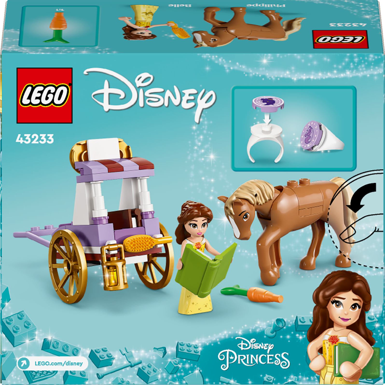 LEGO Disney Сказочная карета Белль 43233 фото 10