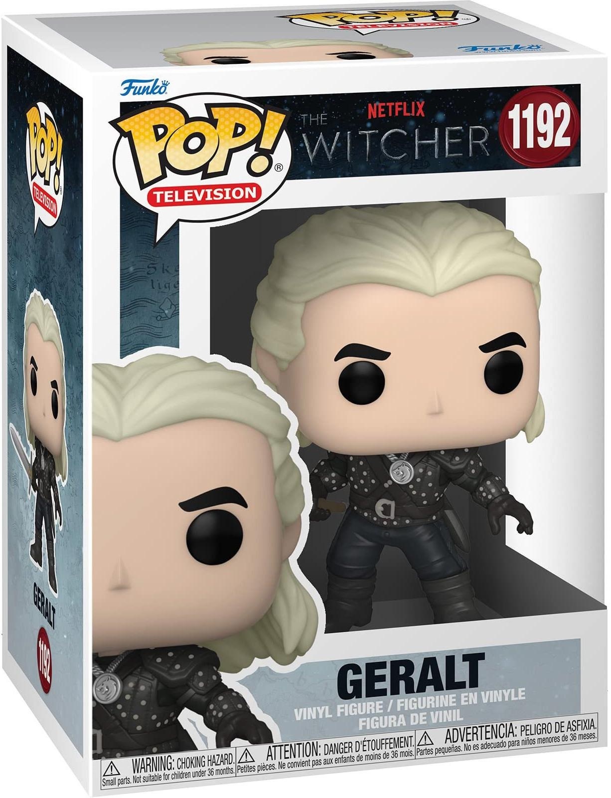 Колекційна фігурка Funko POP! The Witcher Geralt GLAM (5908305237549)фото2