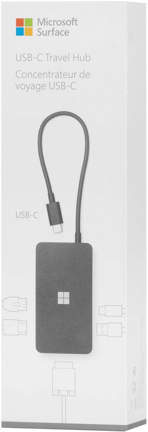 Док-станція Microsoft Surface USB-C Travel Hub (1E4-00001)фото