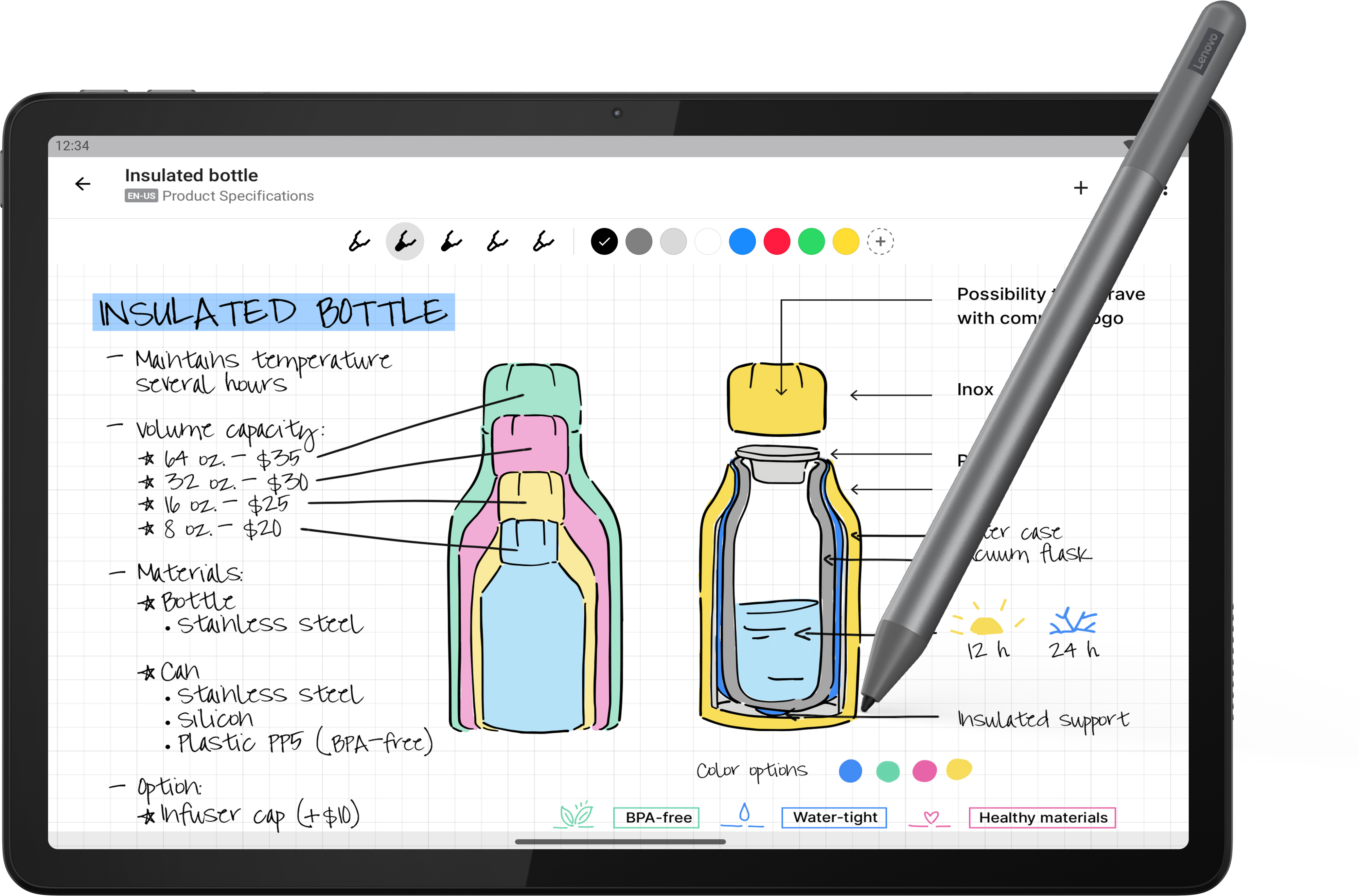 Планшет Lenovo Tab M11 4/128 LTE Seafoam Green + Penфото15