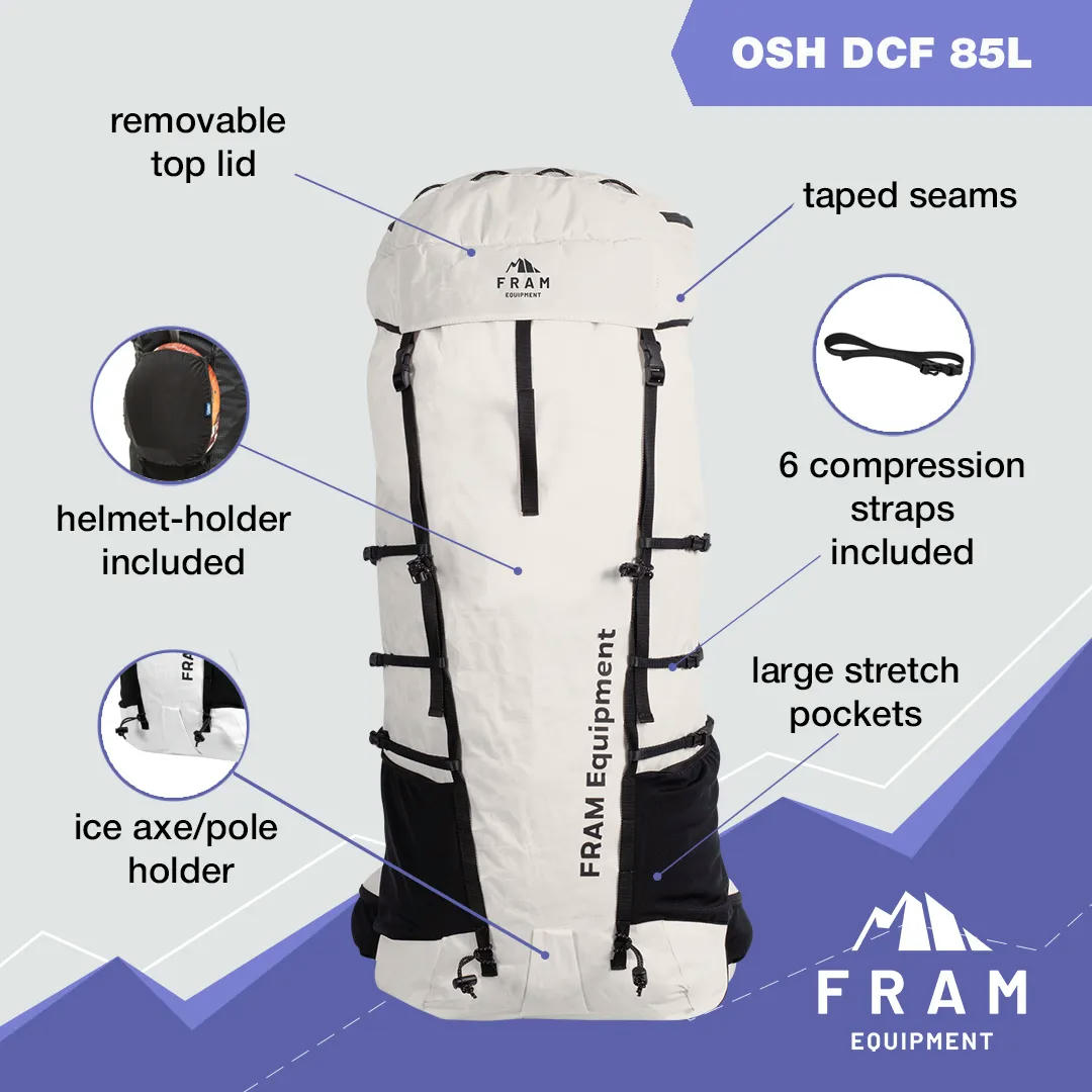 Ультралегкий рюкзак Fram Osh DCF 85L фото 10