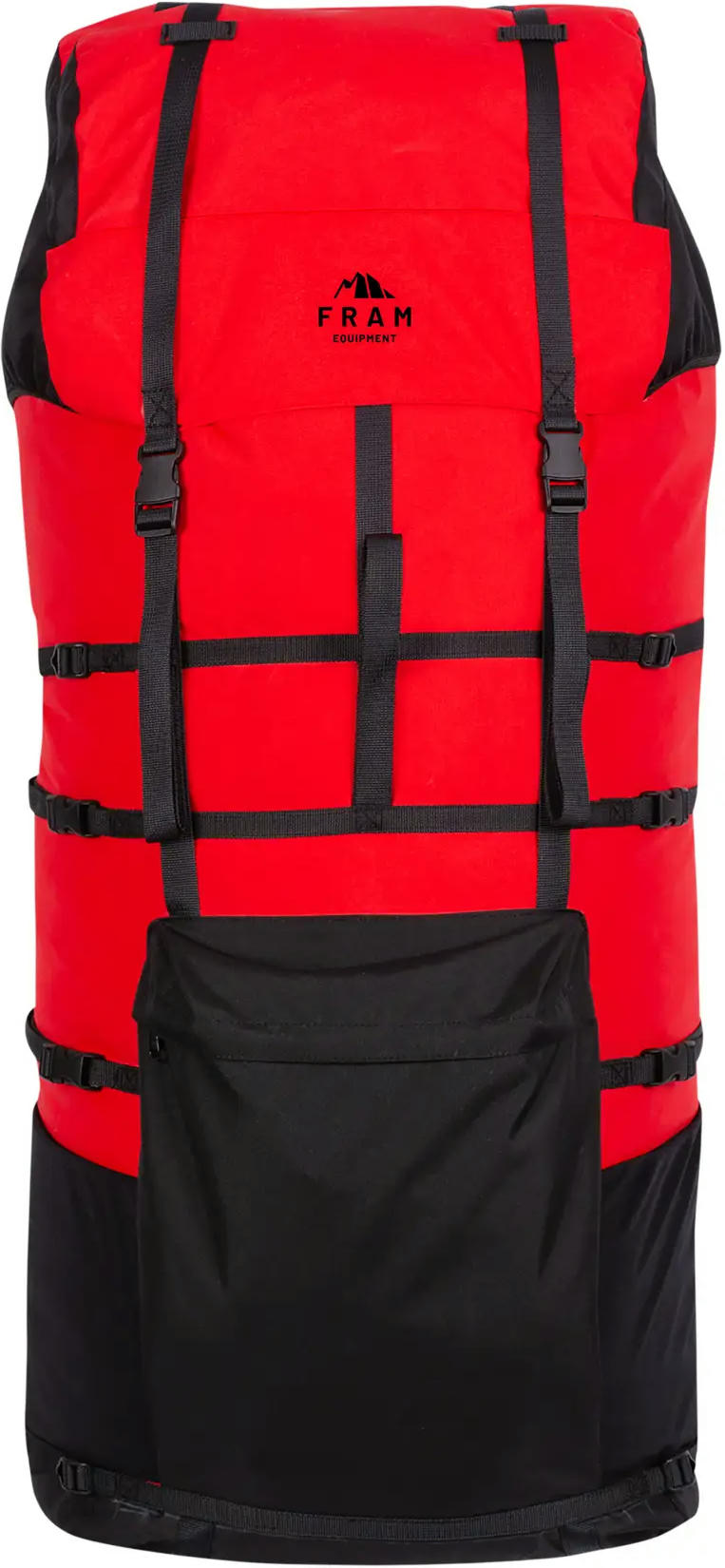 Рюкзак Fram Osh 100L S красный-черный фото 2