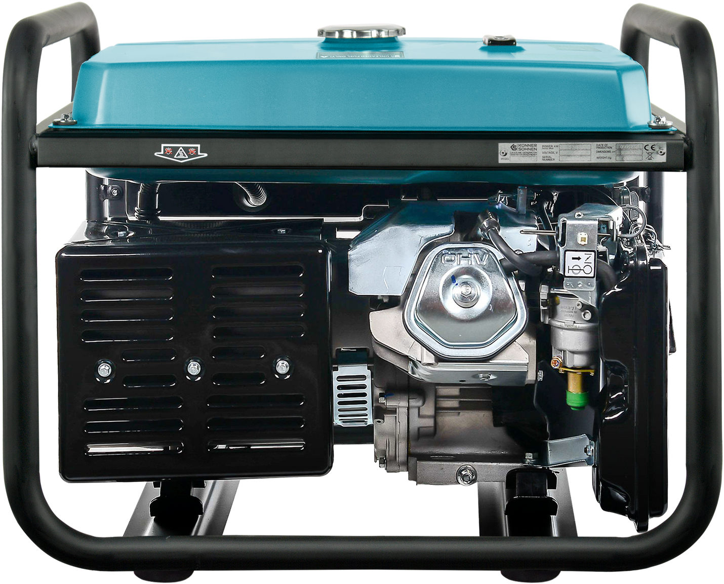Генератор бензиновый Konner&Sohnen KS 10000E ATS, 230В, 8.0кВт (KS10000EATS) фото 2