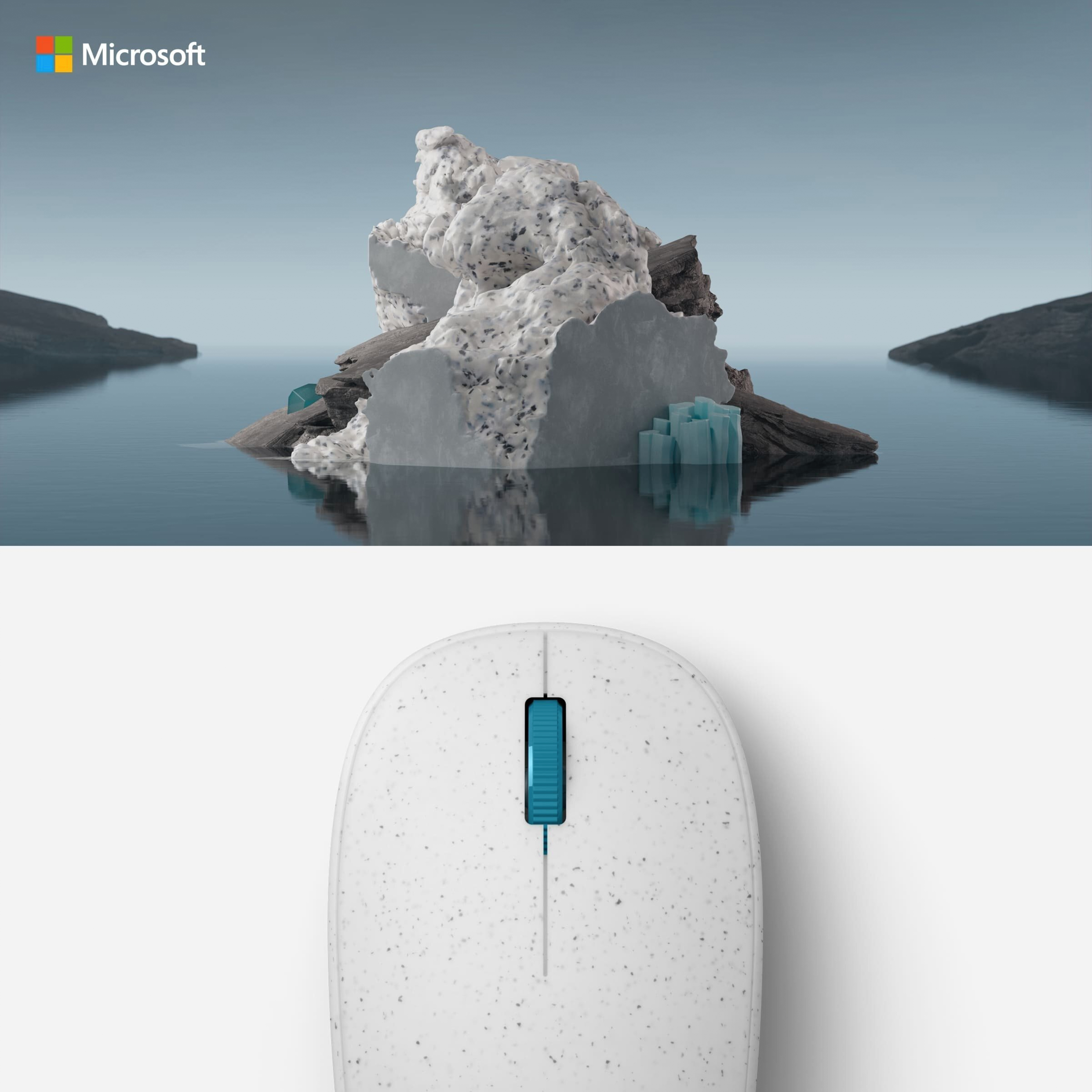 Мышь Microsoft Ocean Plastic BT, White (I38-00003) фото 7