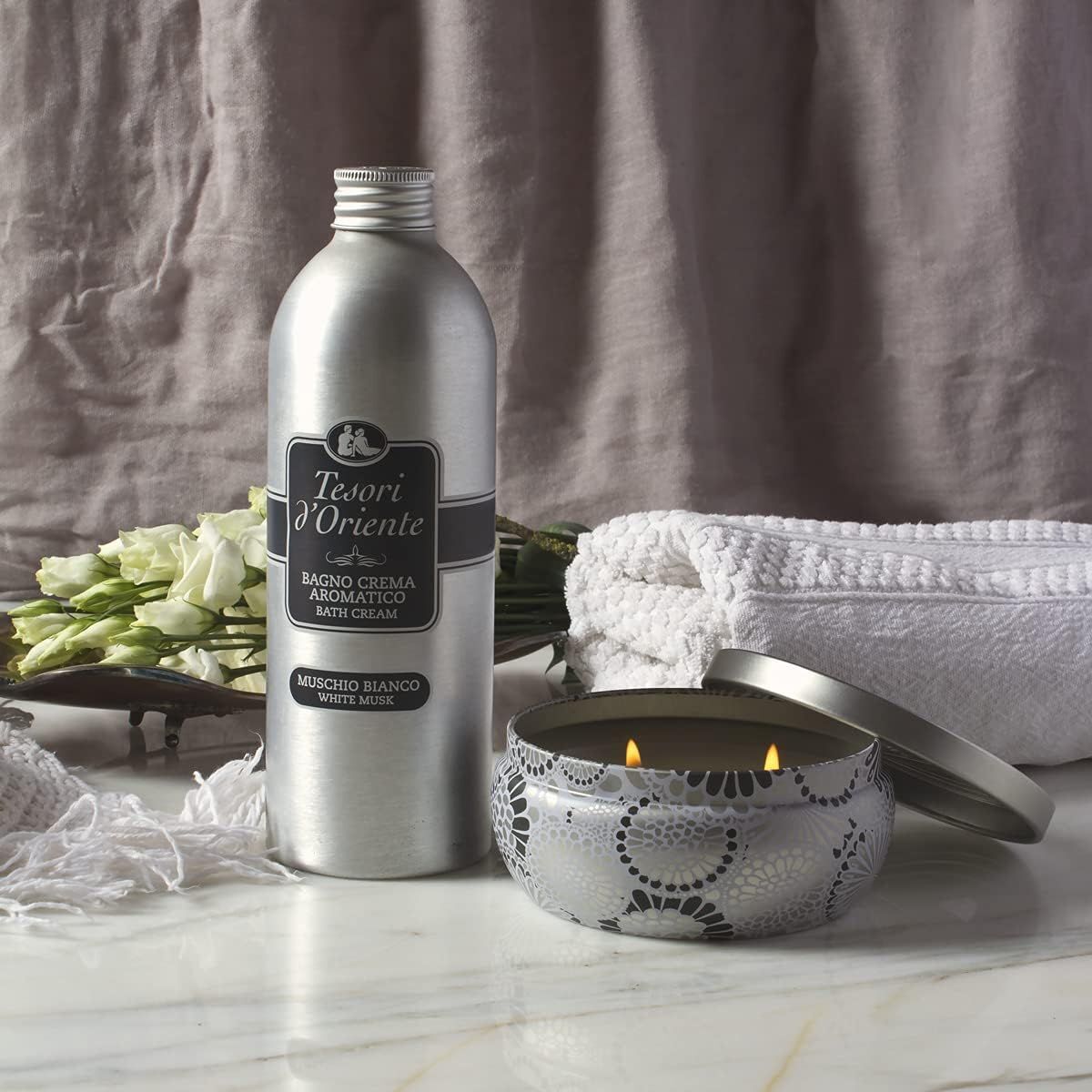 Ароматична свічка Tesori d'Oriente Білий мускус 200гфото12