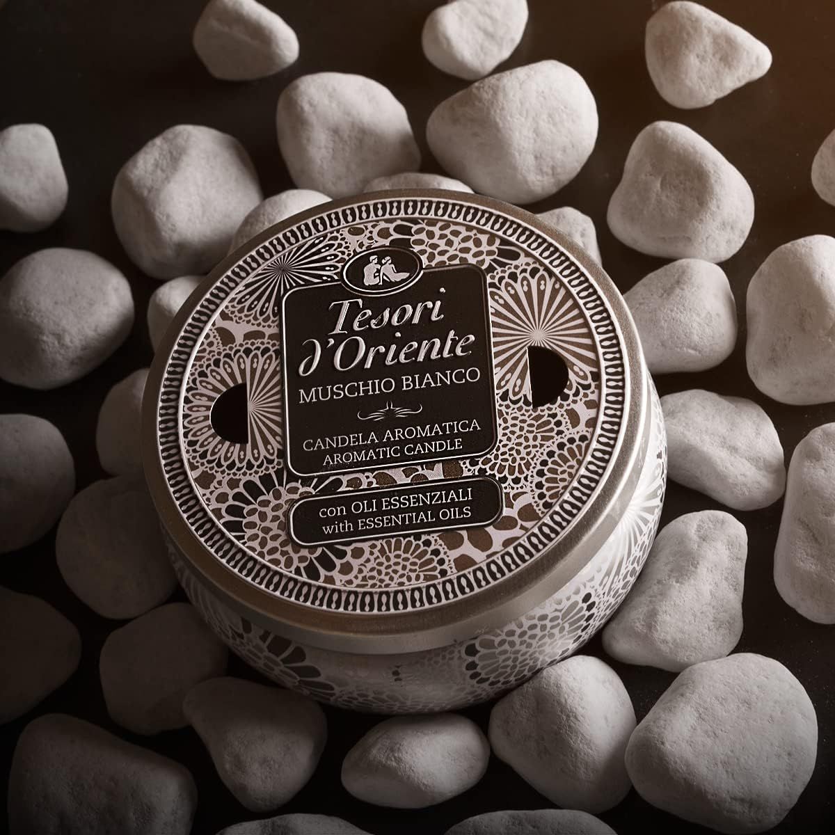 Ароматична свічка Tesori d'Oriente Білий мускус 200гфото8