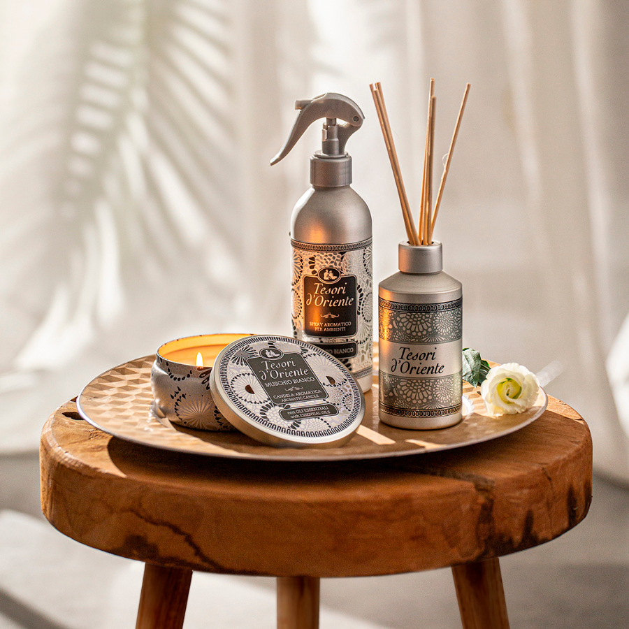 Ароматичний освіжувач повітря Tesori d'Oriente Білий мускус 250млфото