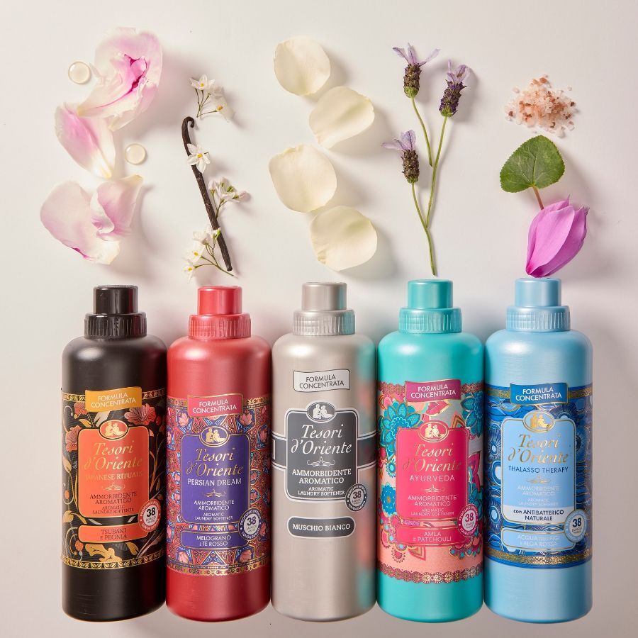 Кондиціонер для прання Tesori d'Oriente Білий мускус парфумований 760млфото