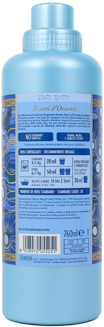 Кондиціонер для прання Tesori d'Oriente Талассо терапія 760млфото2