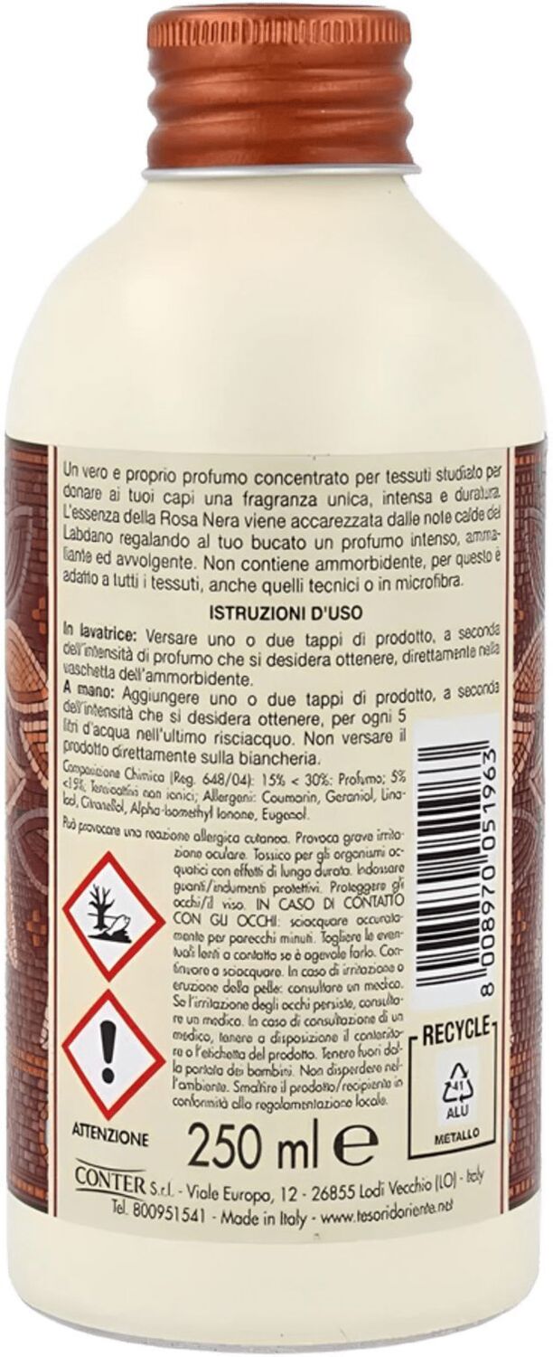 Парфум-ополіскувач для білизни Tesori d'Oriente Візантія 250млфото