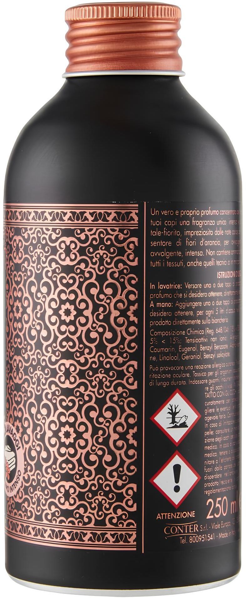 Парфум-ополіскувач для білизни Tesori d'Oriente Хамам 250млфото3