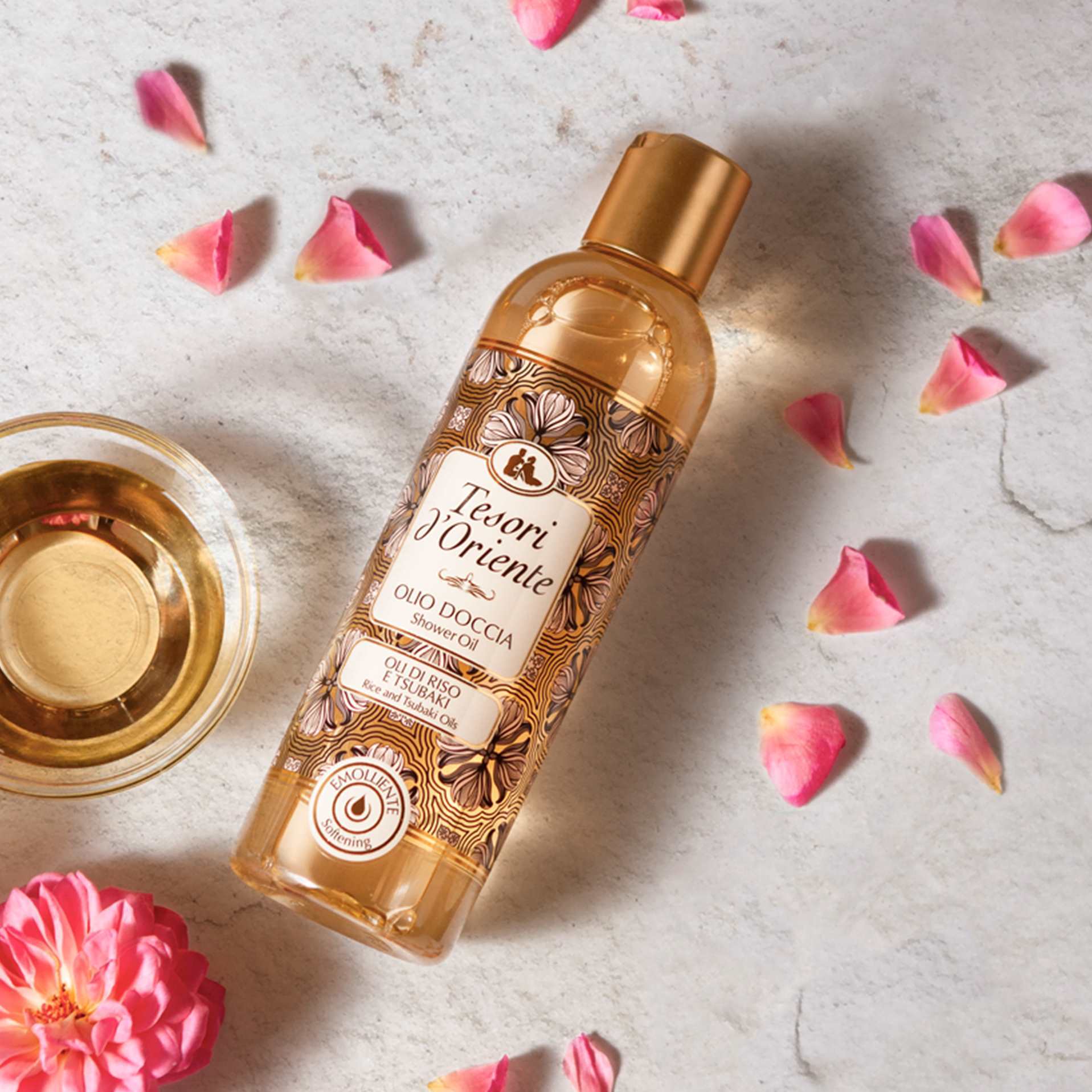 Олія для душу Tesori d'Oriente Цукабі та Рис 250млфото4