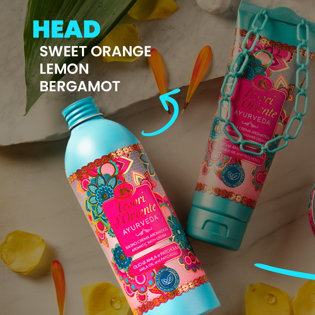 Крем-гель для ванны Tesori d'Oriente Аюрведа масло амлы и пачули 500мл фото 7