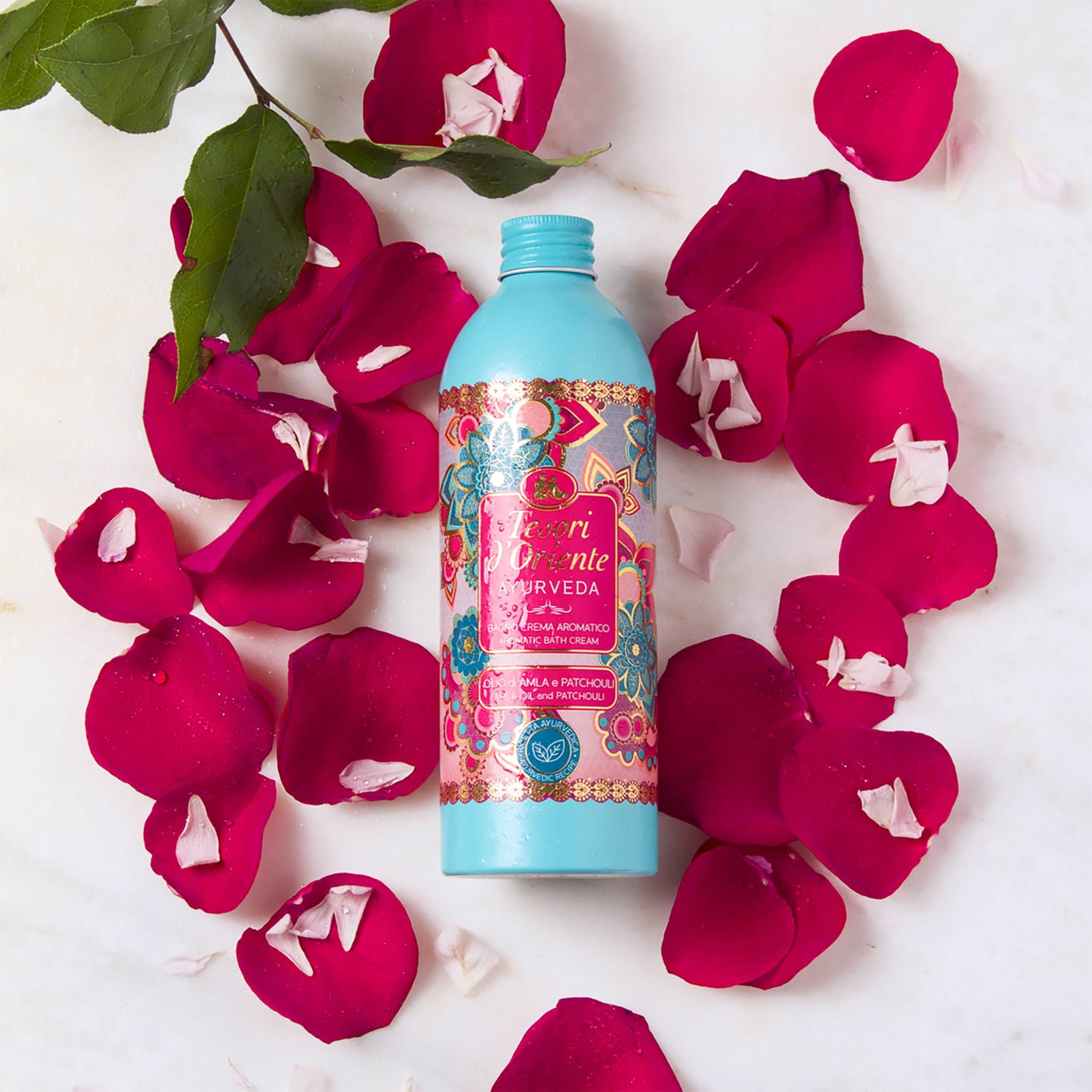 Крем-гель для ванны Tesori d'Oriente Аюрведа масло амлы и пачули 500мл фото 5