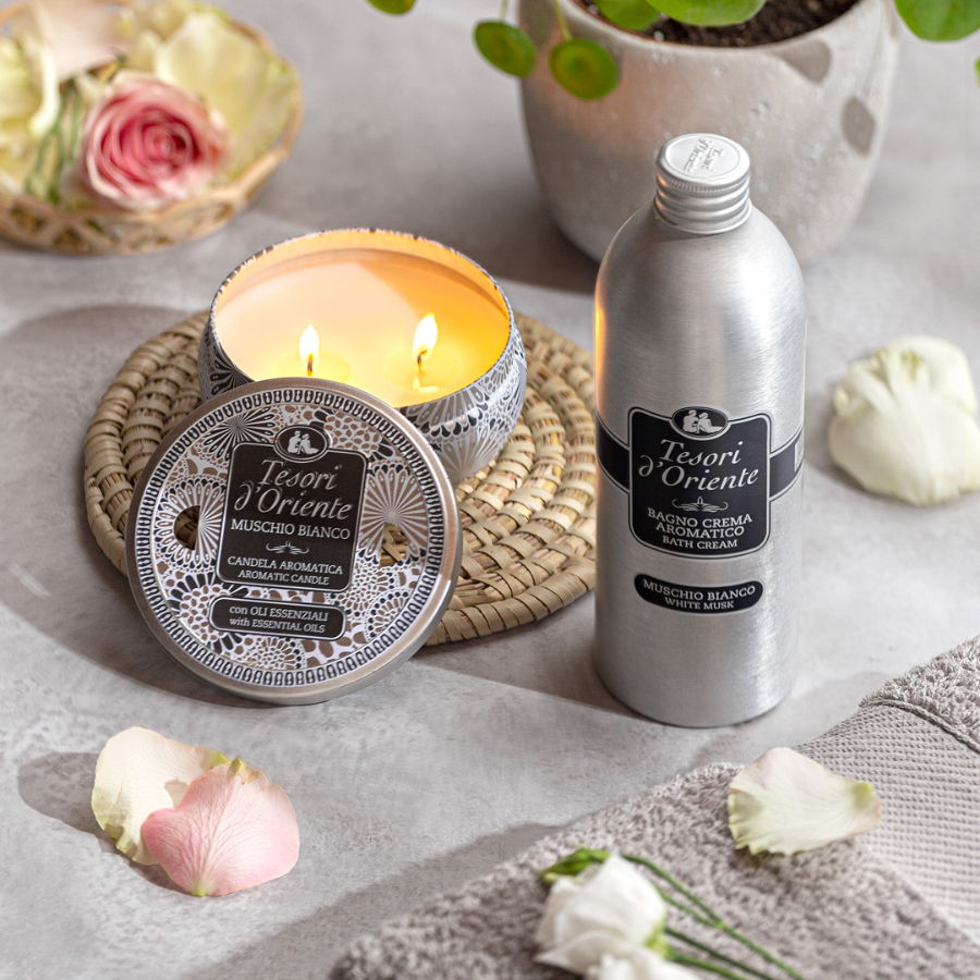 Крем-гель для душу Tesori d'Oriente Білий мускус 250млфото