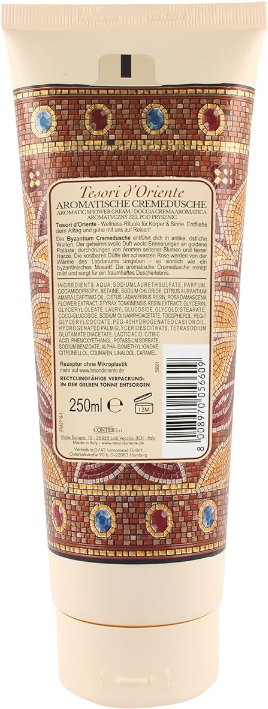 Крем-гель для душа Tesori d'Oriente Византия черная роза и лабданум 250мл фото 2