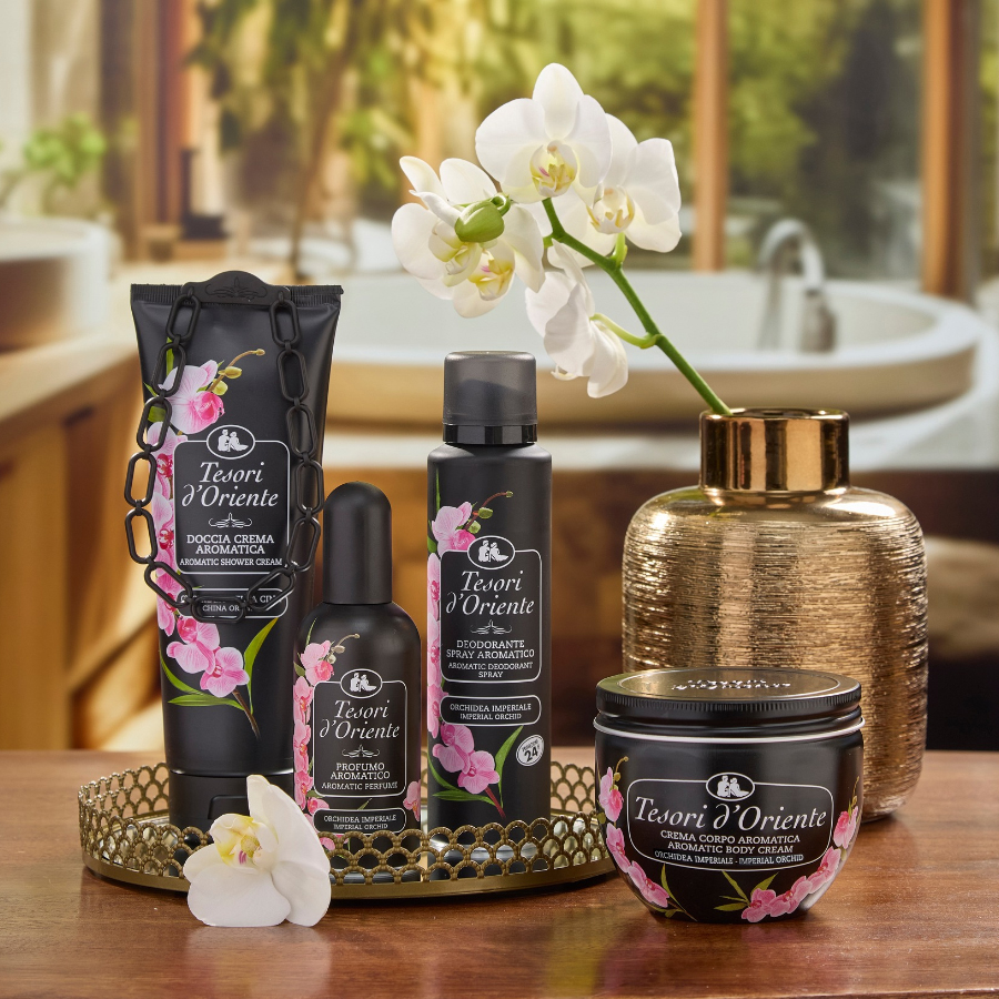 Крем-гель для душа Tesori d'Oriente Китайская орхидея 250мл фото 3