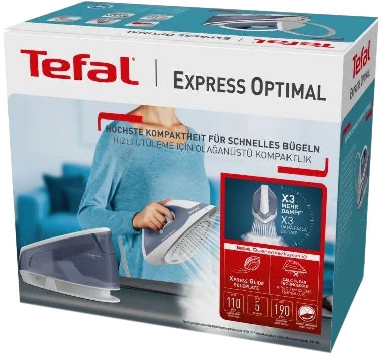 Утюг с парогенератором Tefal Optimal SV4110E0 фото 
