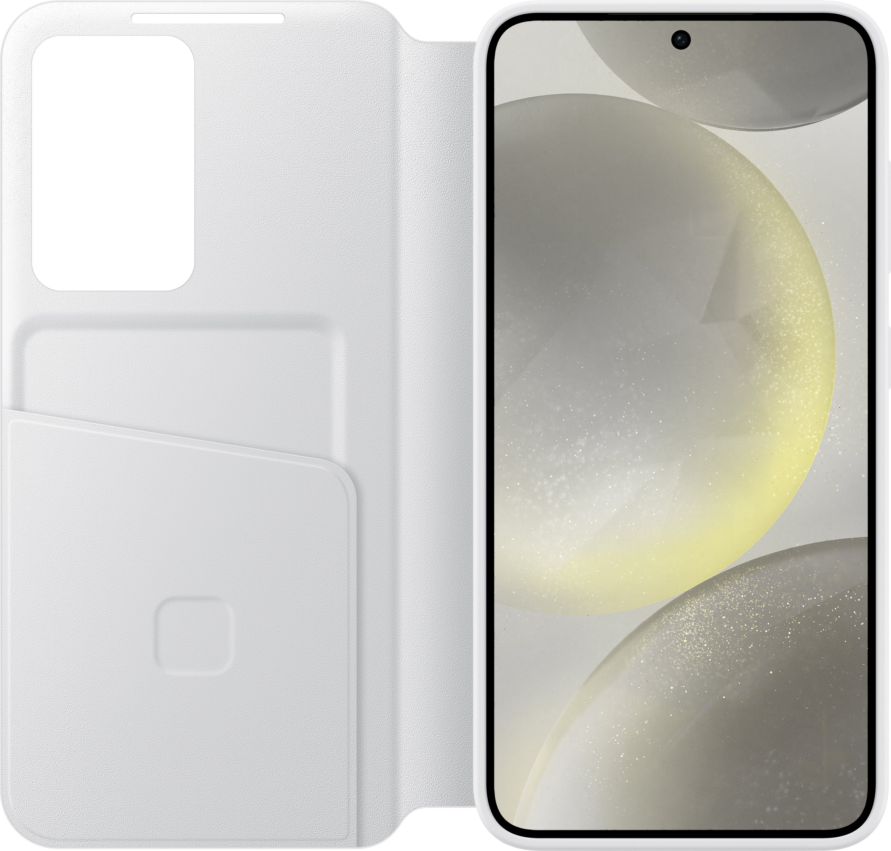 Чохол Samsung Smart View Wallet Case для Galaxy S24 (S921) White (EF-ZS921CWEGWW)фото3