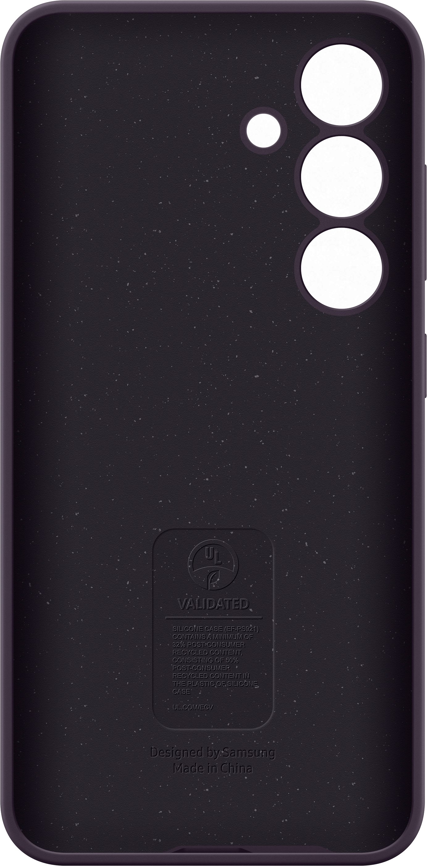 Чехол Samsung Silicone Case для Galaxy S24 (S921) Dark Violet (EF-PS921TEEGWW) фото 5