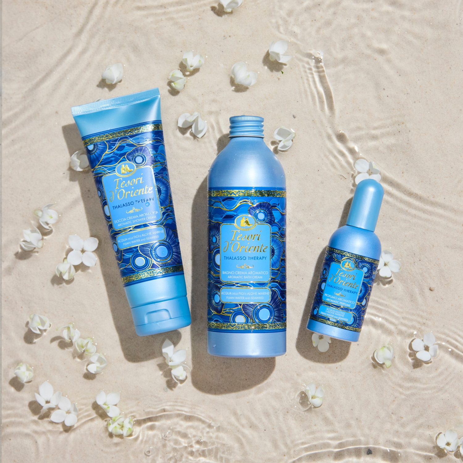 Крем-гель для душу Tesori d'Oriente Талассо терапія 250млфото