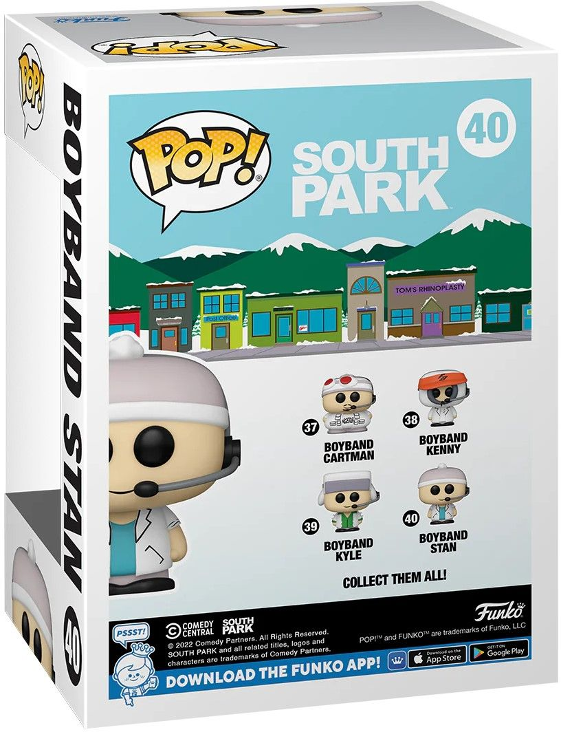 Коллекционная фигурка Funko POP! South Park: Boyband Stan (5908305242895) фото 3