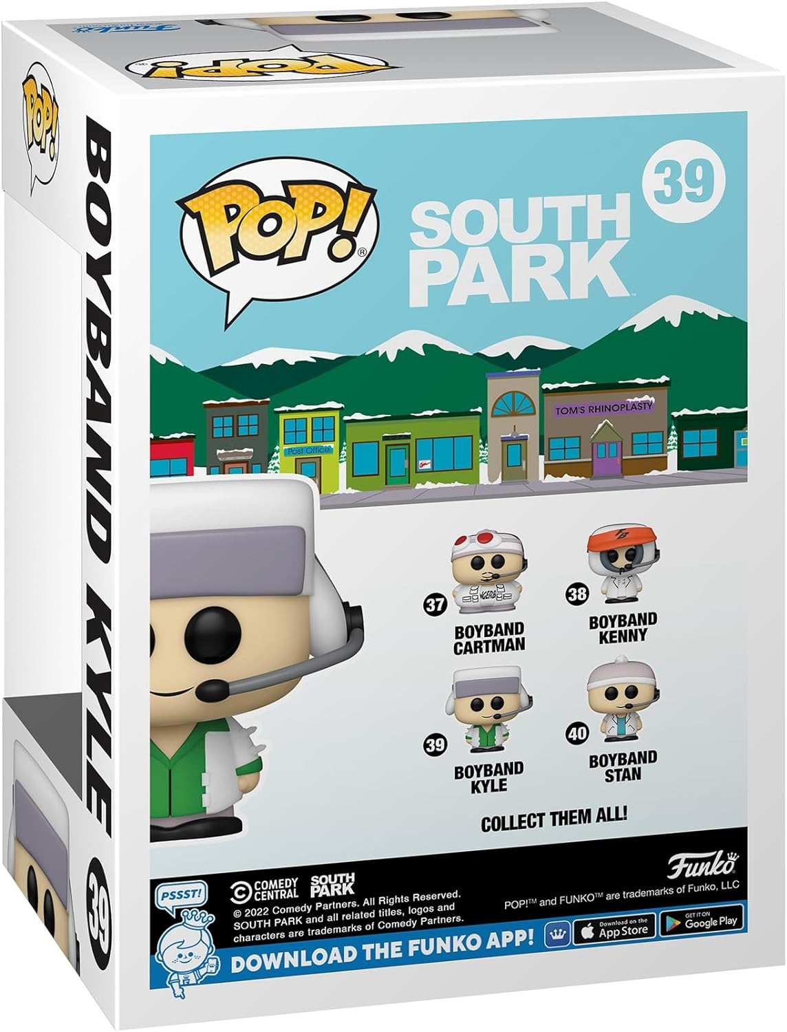 Колекційна фігурка Funko POP! South Park: Boyband Kyle (5908305242888)фото3