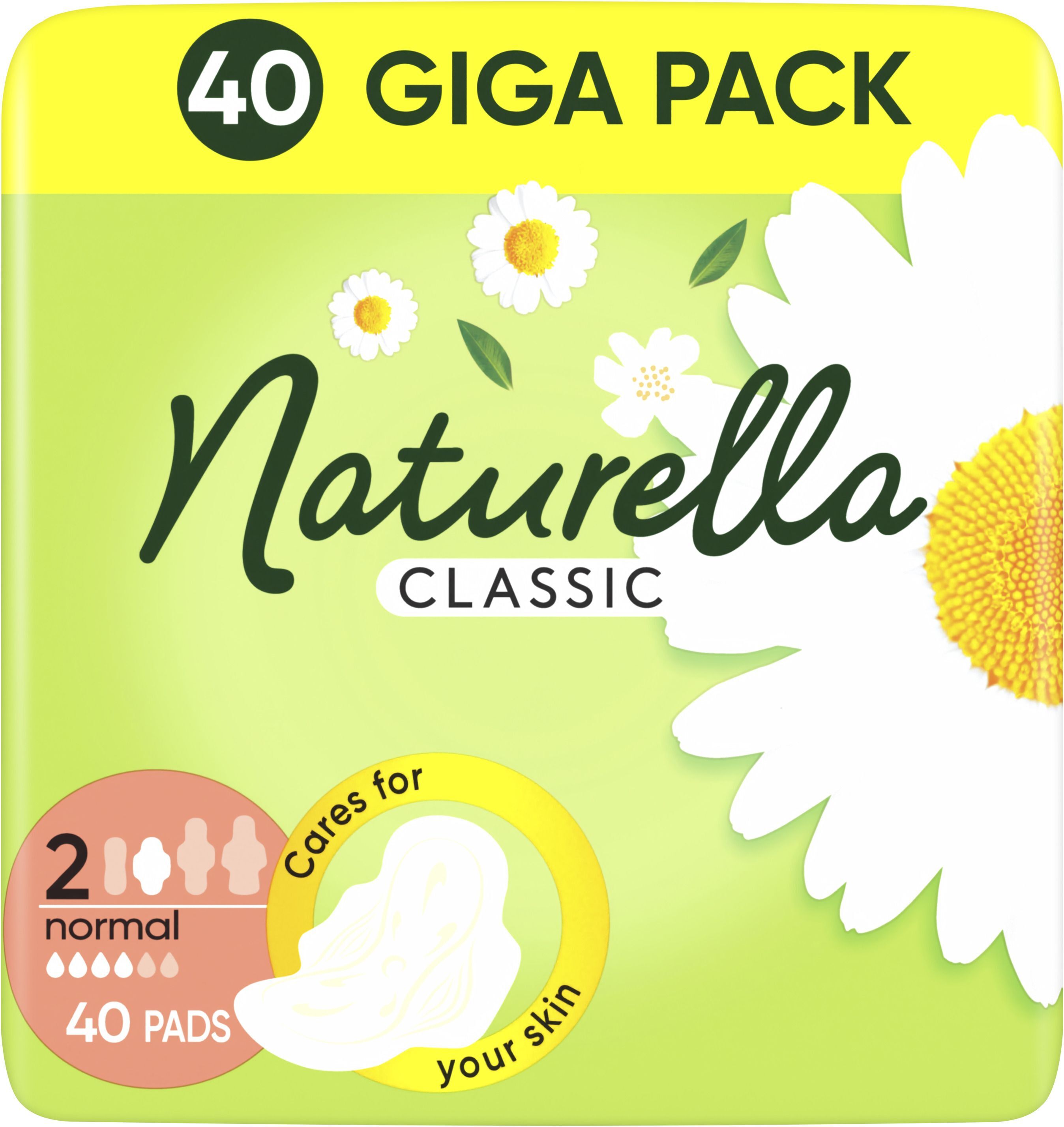 Гигиенические прокладки Naturella Classic Normal (Розмір 2) 40 шт фото 2