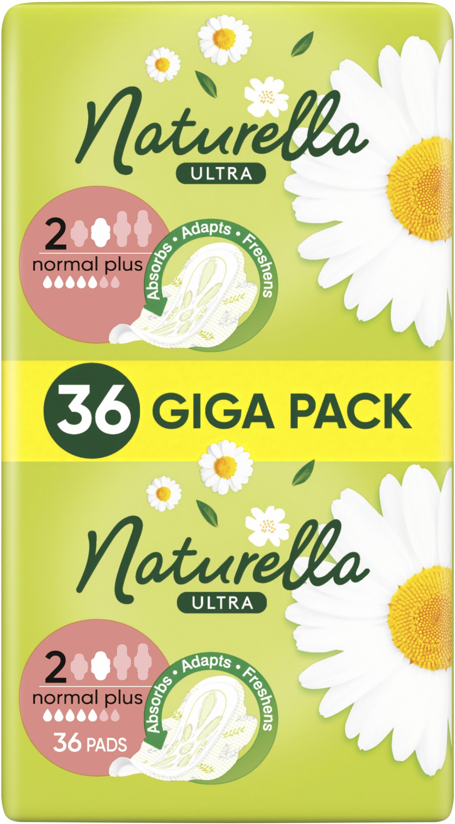Гігієнічні прокладки Naturella Ultra Normal Plus (Розмір 2) 36 штфото