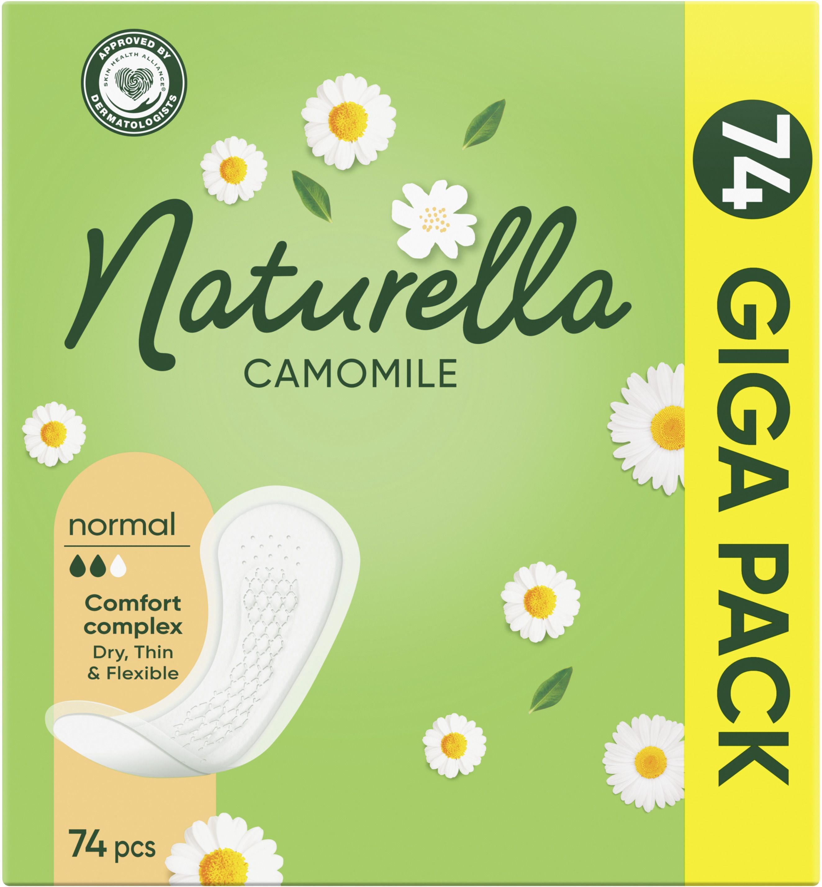 Щоденні прокладки Naturella Normal Camomile 74 штфото2