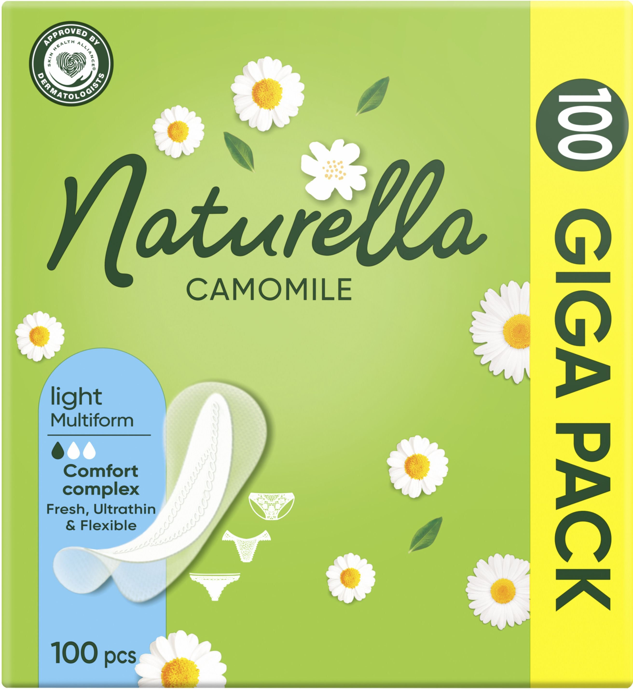 Ежедневные прокладки Naturella Сamomile Light 100 шт фото 2
