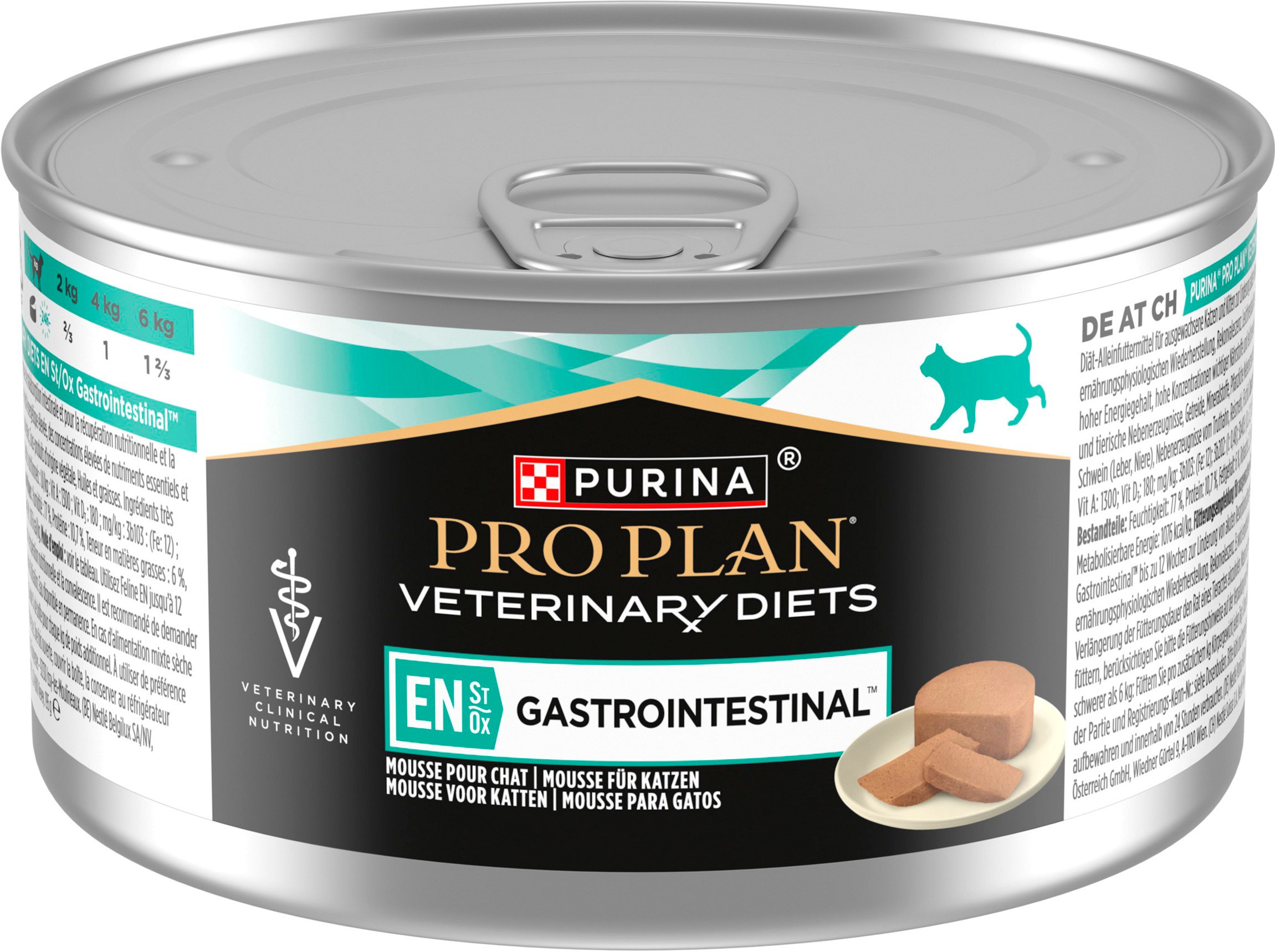Влажный корм для котов Pro Plan Veterinary Diets EN Gastrointestinal 195г фото 2