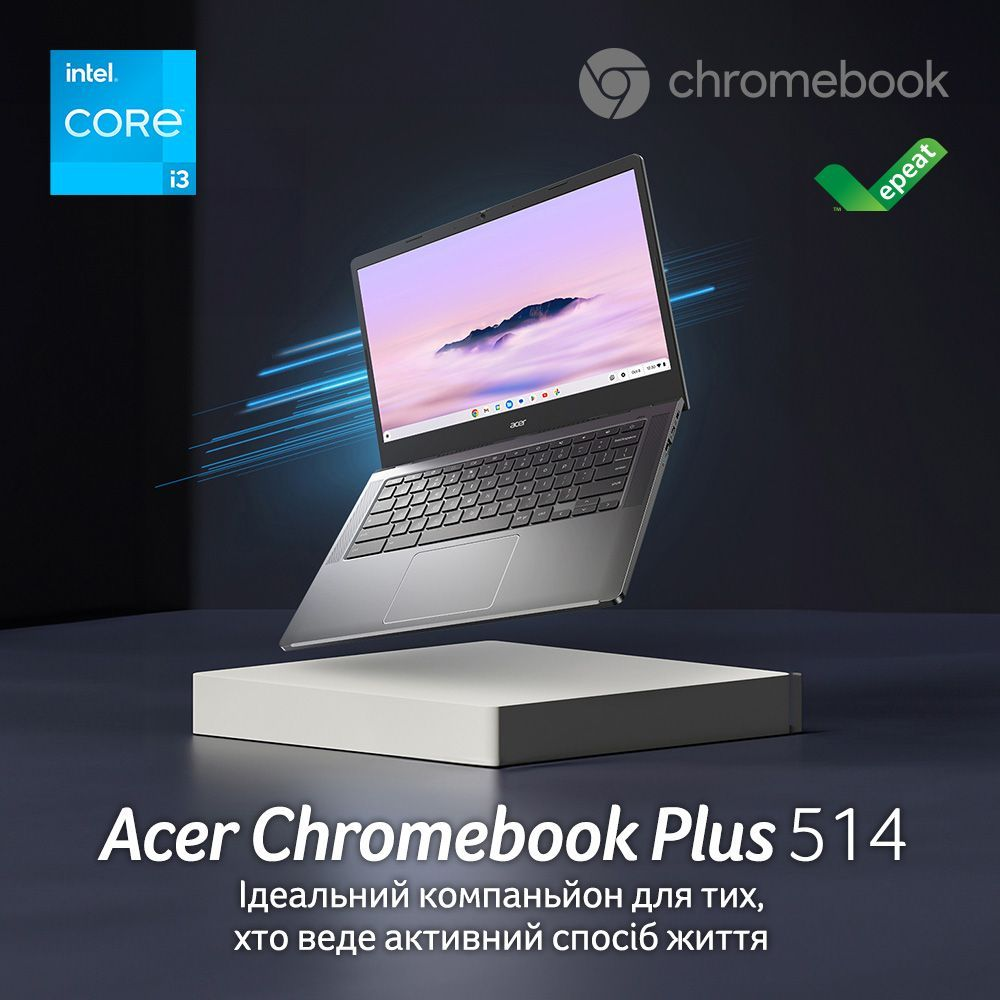 Ноутбук ACER Chromebook Plus CB514-4H (NX.KUZEU.001) фото 20